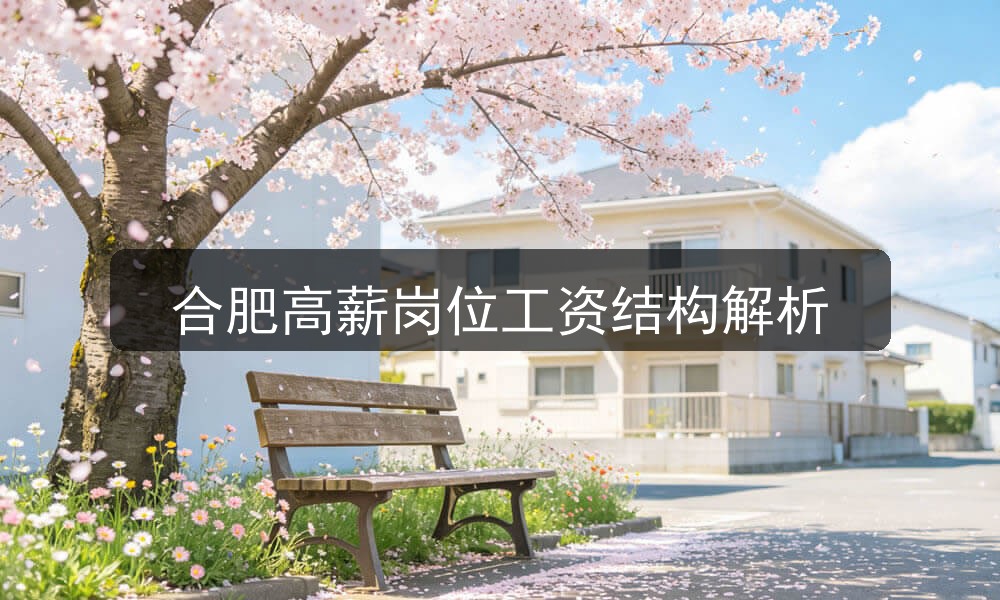 合肥高薪岗位工资结构解析